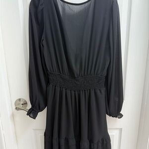 Elegant Black Women's Dress